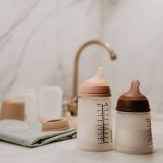 Lot de 2 tétines anti-colique pour biberon Zerø.Zerø Débit Rapide - L Light