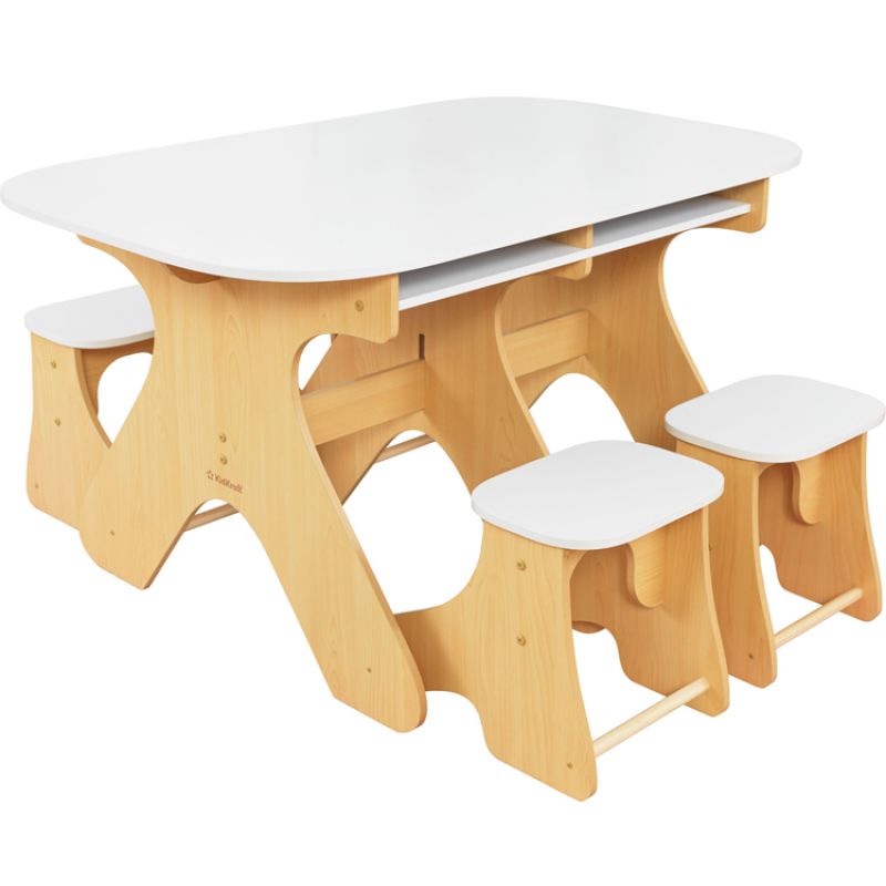 Ensemble table et banc extensibles Arches KidKraft