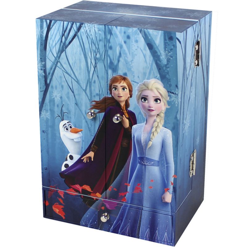 Grande boîte à bijoux musicale coiffeuse La Reine des Neiges II Trousselier