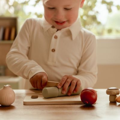 Légumes à découper en bois FSC