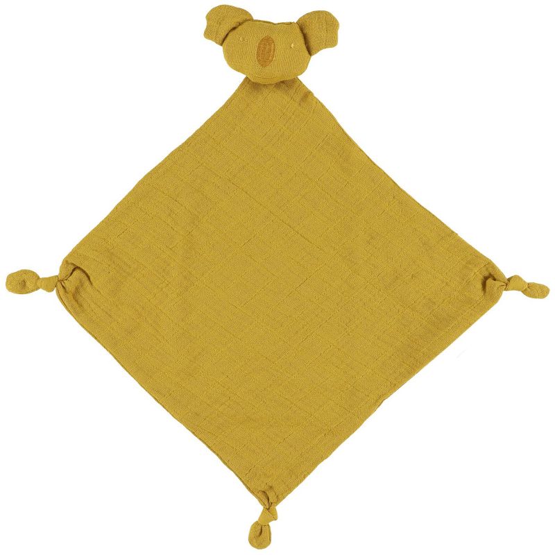 Doudou plat en mousseline koala Bliss Mustard Trixie