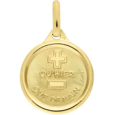 Médaille d'amour L'Originale personnalisable (or jaune 18 carats)