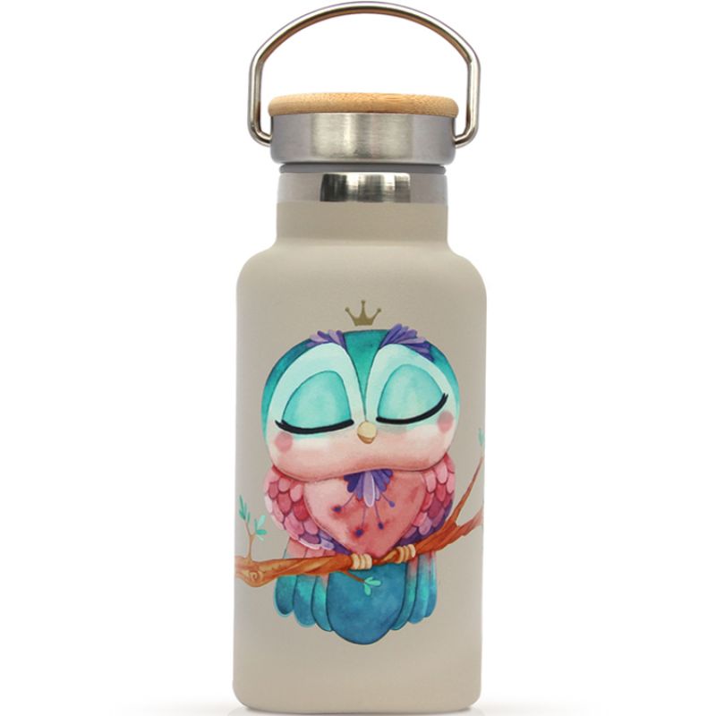 Gourde isotherme Chouette (350 ml) Gaëlle Duval