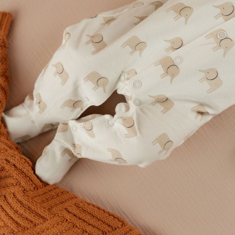 Lot de 3 pyjamas Jersey Eléphants (naissance) Noukie's Ambiance 8