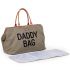 Sac à langer à anses papa Daddy Bag toile kaki - Childhome