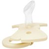 Sucette orthodontique en silicone Binky Bow Oat White (0 mois et +) Elodie Details Produit 4