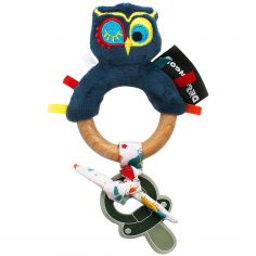 Anneau de dentition en silicone Astros le Hibou