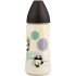 Biberon avec tétine physiologique en silicone Panda noir (360 ml) - Suavinex Biberon avec tétine physiologique en silicone Panda noir (360 ml) - Suavinex