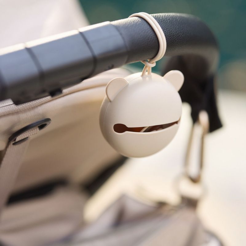 Range sucette en silicone Warm Sand Jollein Ambiance 5