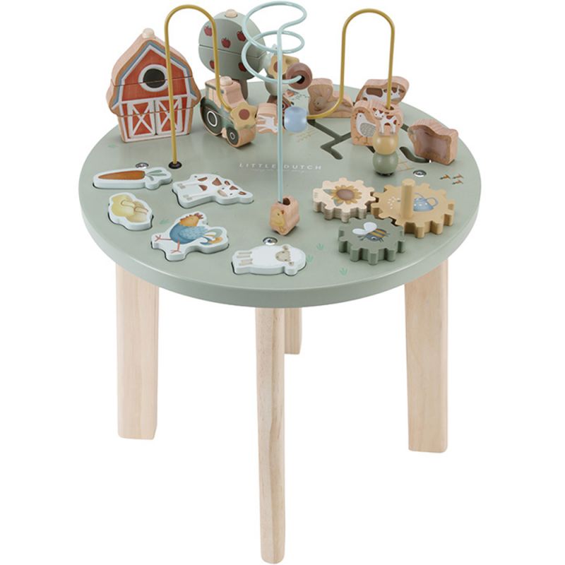 Table d'activités en bois Little Farm Little Dutch Produit 1 grande taille