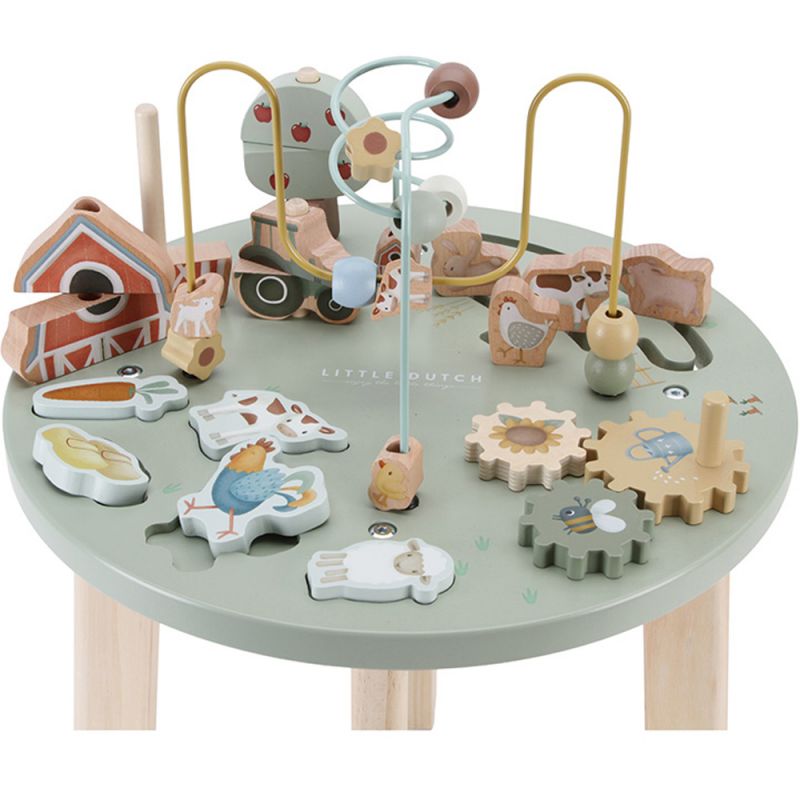 Table d'activités en bois Little Farm Little Dutch Produit 3