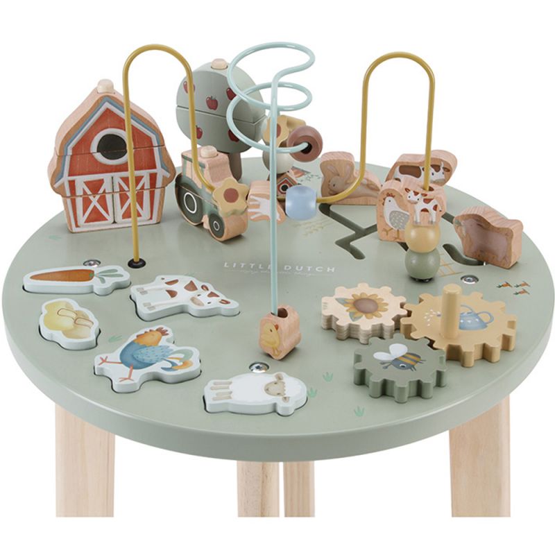 Table d'activités en bois Little Farm Little Dutch Produit 4