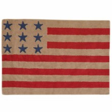 Tapis enfant motif drapeau américain (120 x 160 cm)  par Lorena Canals