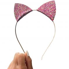 Serre tête Chat Multicolore