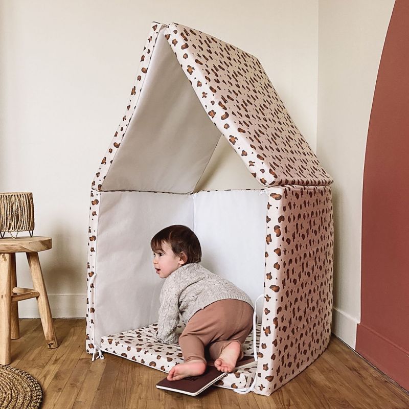 Tapis de motricité XL Léopard Candide Ambiance 6