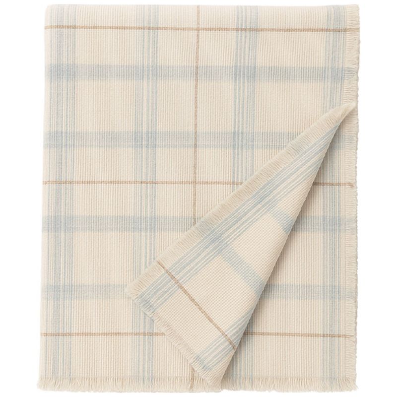 Plaid pour lit enfant Tartan Blue Sage (140x200 cm) Lorena Canals Produit 1
