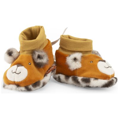 Chaussons léopard Taïgo La forêt Mawa (0-6 mois)