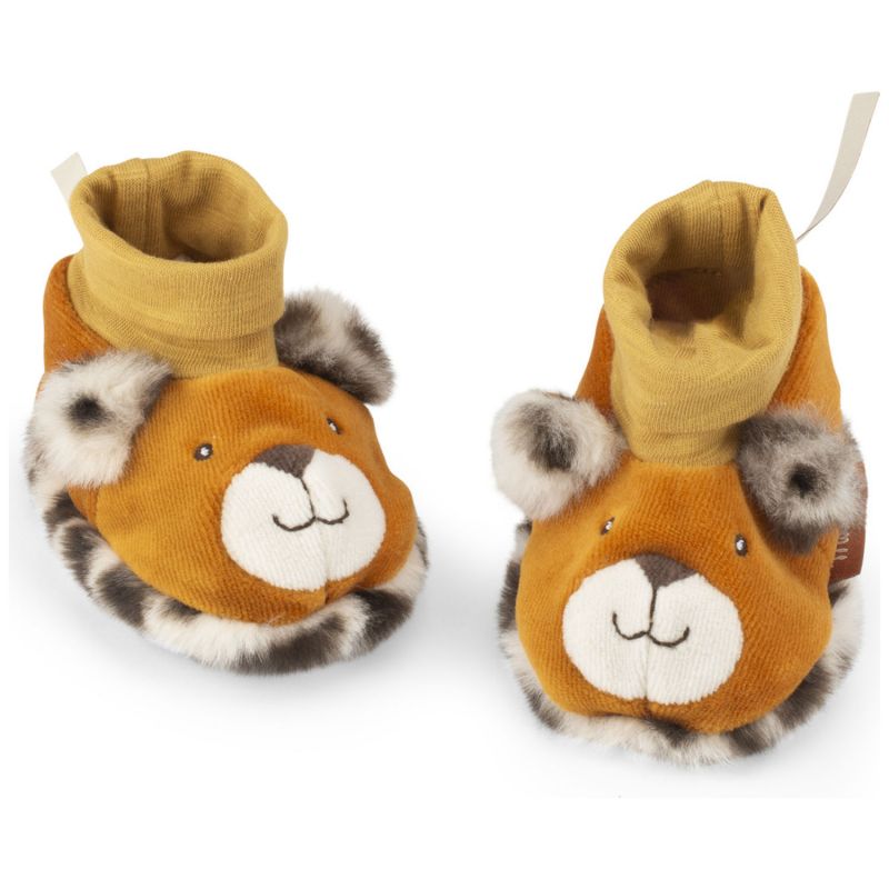 Chaussons léopard Taïgo La forêt Mawa (0-6 mois) Moulin Roty Produit 1