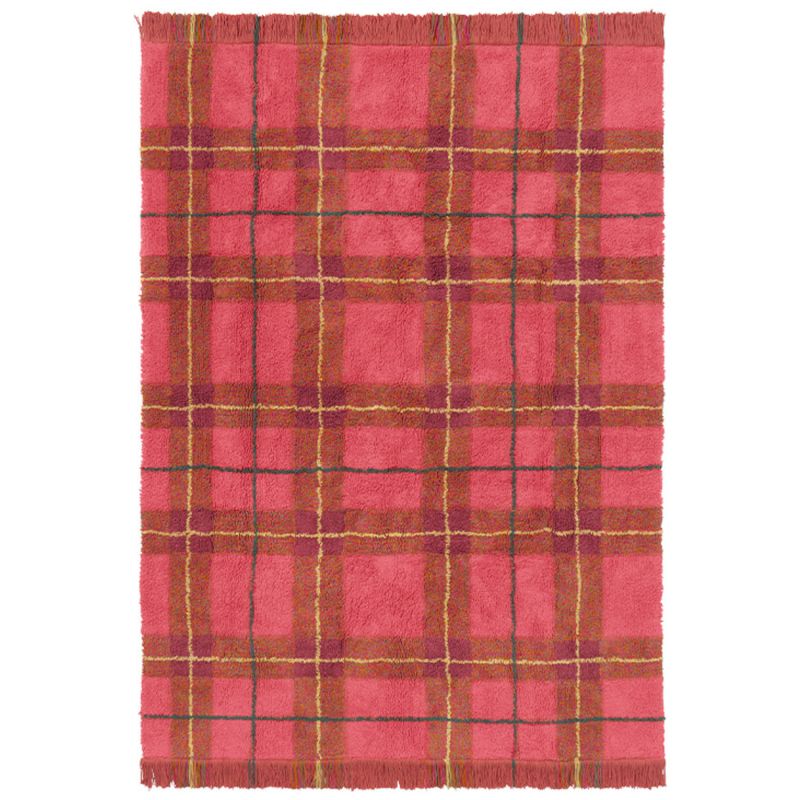Tapis lavable Tartan Vintage Red (90 x 120 cm) Lorena Canals Produit 1