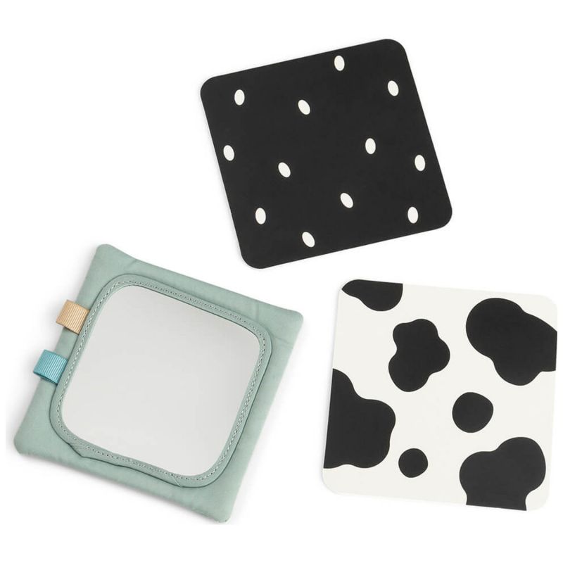 Support de cartes à motifs contrastés Tiny farm Vert Done by Deer Produit 5