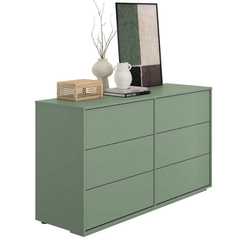 Commode 6 tiroirs Jade Vert Galipette Produit 5