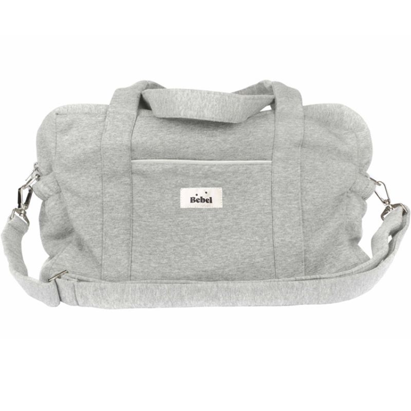 Sac à langer à bandoulière Jersey 24h chiné BEBEL