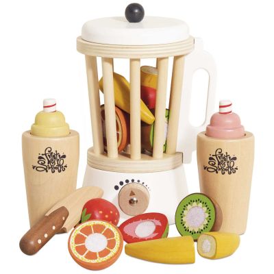 Robot mixeur fruit et smoothie en bois FSC