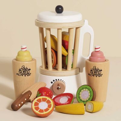 Robot mixeur fruit et smoothie en bois FSC