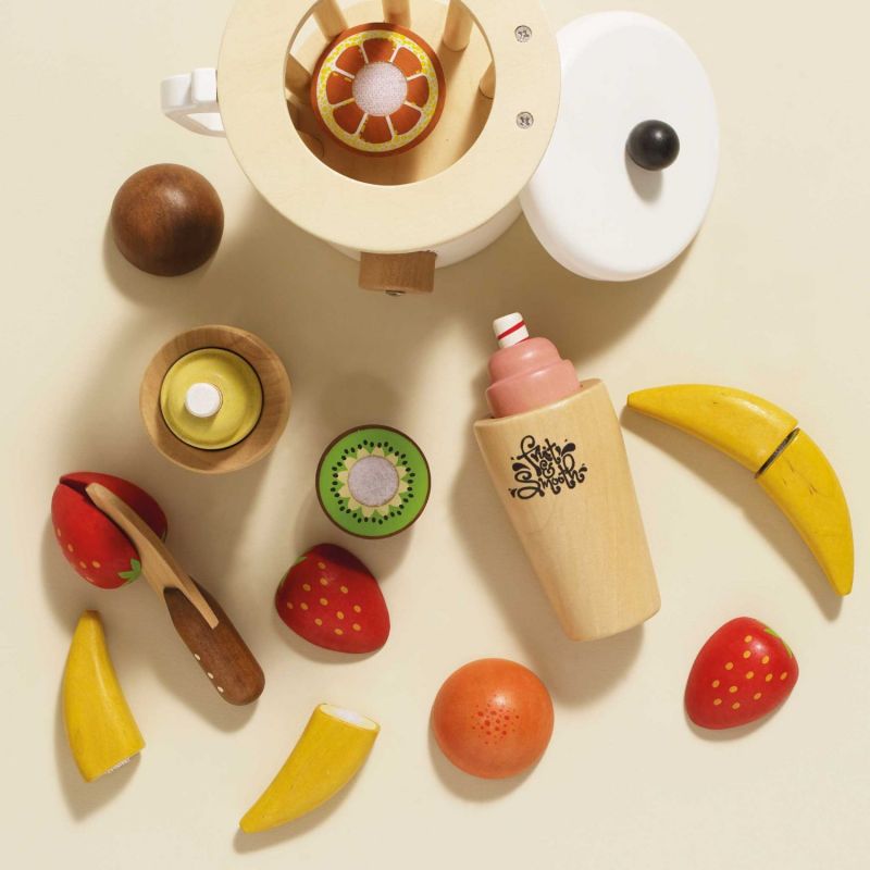 Robot mixeur fruit et smoothie en bois FSC Le Toy Van Ambiance 7
