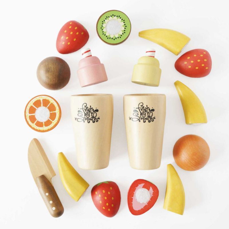 Robot mixeur fruit et smoothie en bois FSC Le Toy Van Ambiance 9