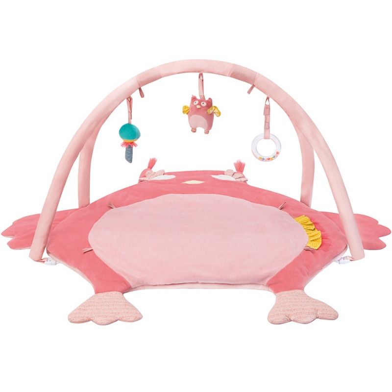 Tapis arche d'activités chouette Mademoiselle et Ribambelle Moulin Roty