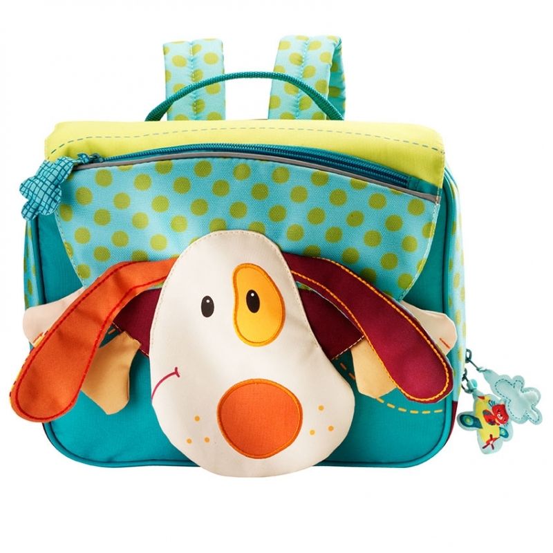 Petit cartable Jef le chien Lilliputiens