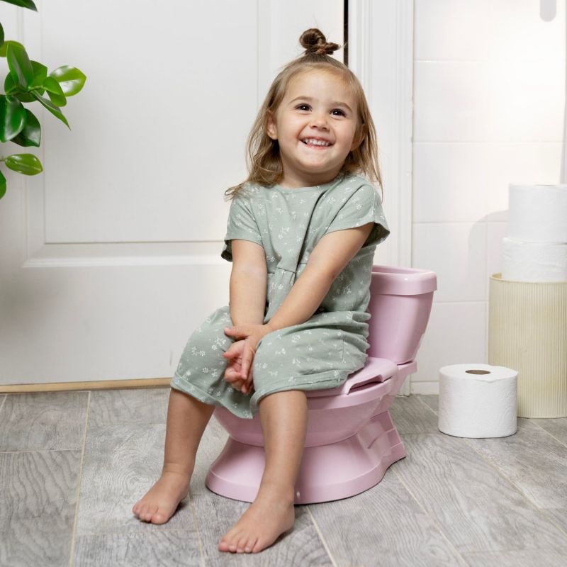 Mini toilette avec réducteur Rose Kids2 Ambiance 2