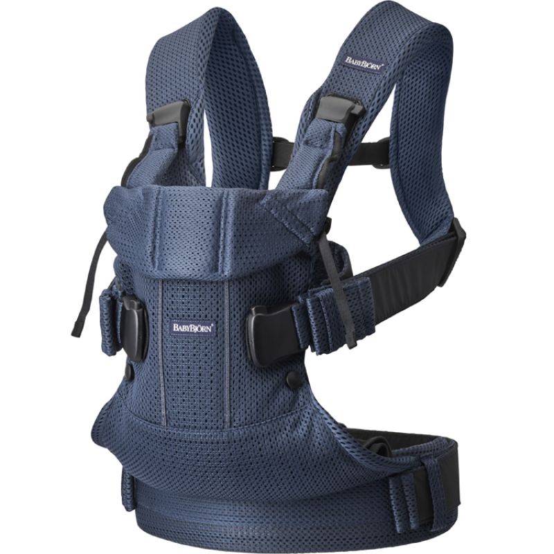 Porte bébé One Air tissu Mesh 3D bleu marine BabyBjörn