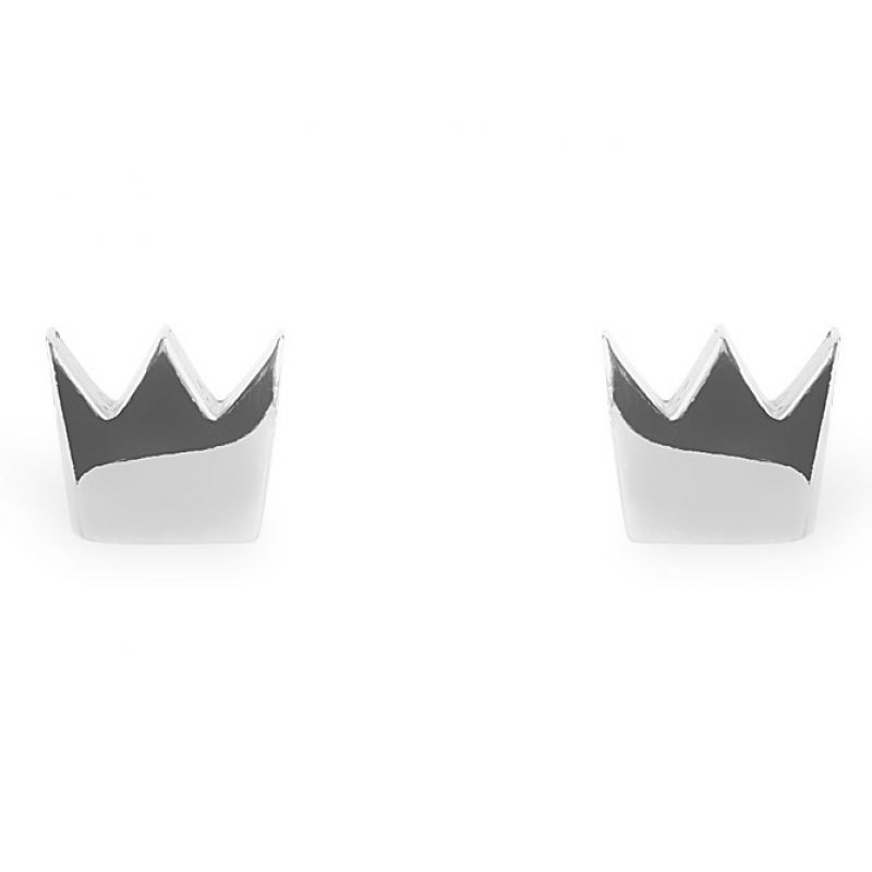 Boucles d'oreilles Full couronne (argent 925°) Coquine