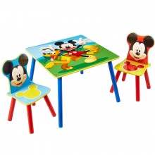 Ensemble table et 2 chaises Mickey  par Worlds Apart