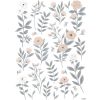 Planche de stickers Grandes fleurs Grace - Lilipinso