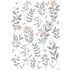 Planche de stickers Grandes fleurs Grace - Lilipinso