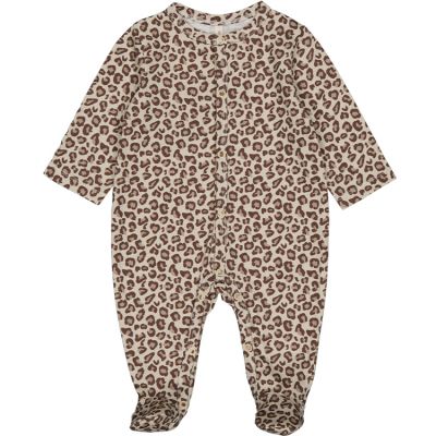 Pyjama en coton Amalia Léopard (3 mois)