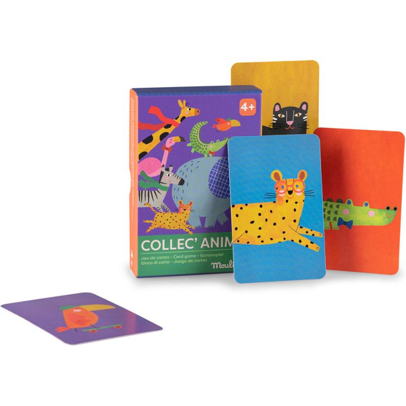 Jeu de cartes Collec' animo Les Toupitis Moulin Roty