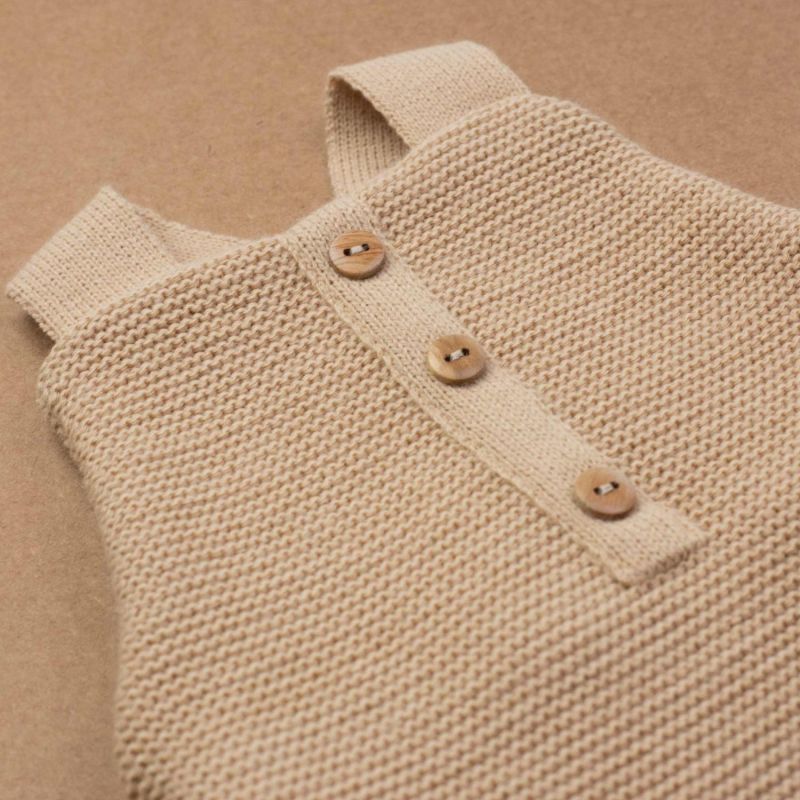 Salopette en maille Sable (1-3 mois) Trois Kilos Sept Ambiance 6