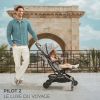 Poussette cabine Pilot 2 x Bizuu Lunar Black Kinderkraft Ambiance 8