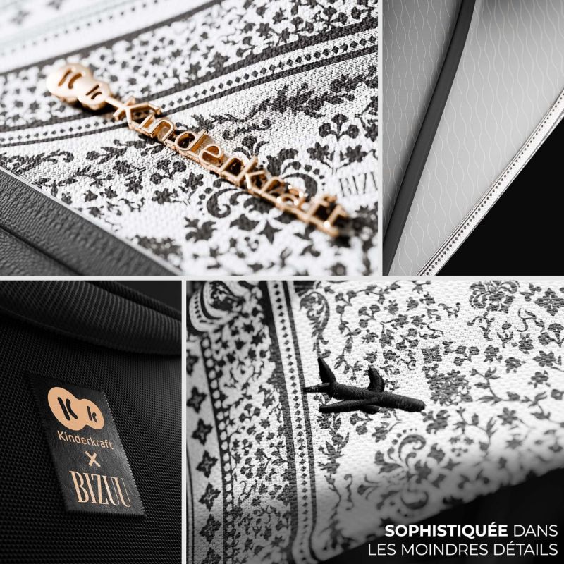 Poussette cabine Pilot 2 x Bizuu Lunar Black Kinderkraft Ambiance 6