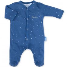 Pyjama léger constellations Stary bleu jean (0-1 mois : 50 cm)  par Bemini