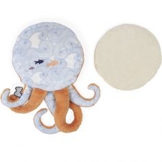 Peluche bouillotte bien-être poulpe Petit calme (28 cm)