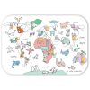 Coloriage géant Coloriboard Map Monde (6 pièces) DBKids Produit 1