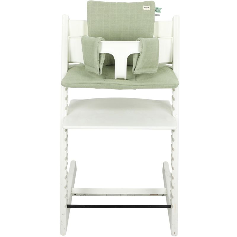 Coussin pour chaise haute TrippTrapp Stokke Bliss Sage Trixie Produit 1 grande taille