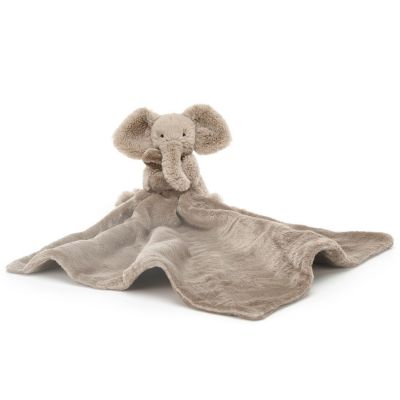 Doudou plat Smudge Eléphant