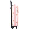 Valise à roulettes enfant Coeurs rose et caramel Kidzroom Produit 3