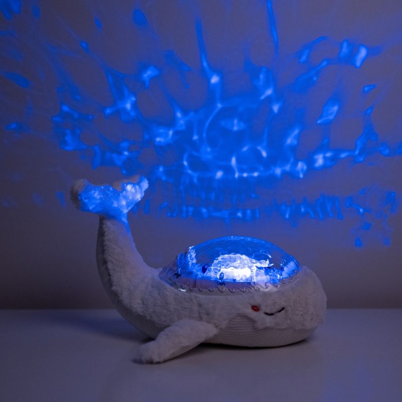 Veilleuse peluche Tranquil Whale White (rechargeable) Cloud B Ambiance 7